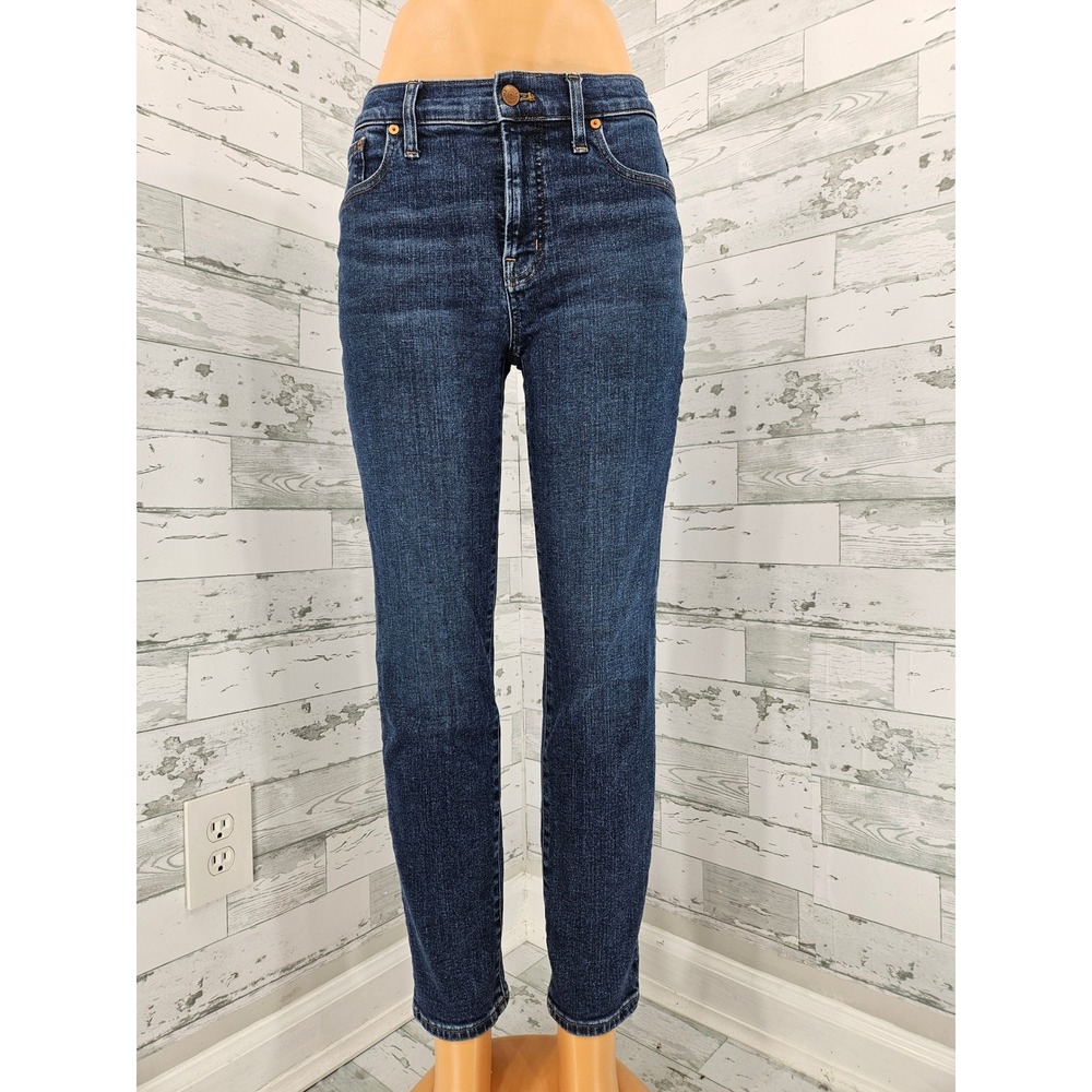 Madewell Mid-Rise Perfect Vintage Jean Dark Wash Denim Size 27